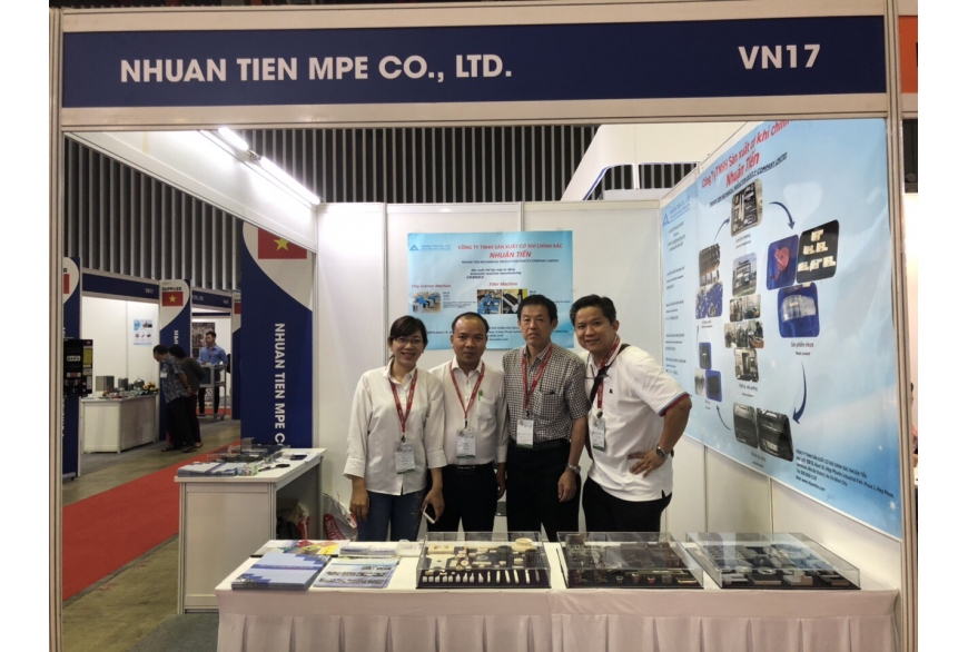Nhuận Tiến tham gia triển lãm Metalex Việt Nam 2018  trong 3 ngày từ ngày 11-13/10